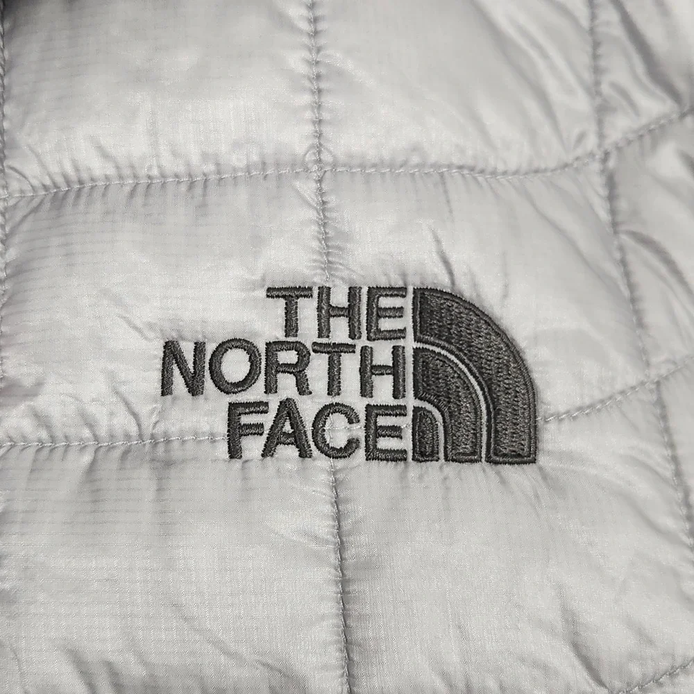 The North Face Jacket Mens Large Gray Thermoball Eco Insulated Puffer Packable